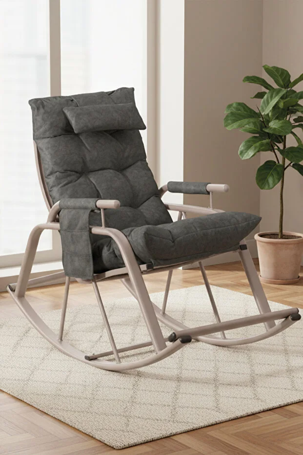 Sallanan Sandalye, Minderli Baba Koltuğu, Metal Tv Koltuğu, Dinlenme Koltuğu, Emzirme Koltuğu